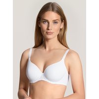 CALIDA Eco Sense Schalen-BH mit Bügelfür Damen, 90A, Weiß, Geschmeidig zur Haut, gut zur Umwelt