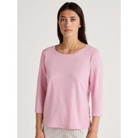 CALIDA Favourites Botanic Shirt mit 3/4-Armfür Damen, L, Rosa, Mit Mix & Match in sommerliche Stimmung