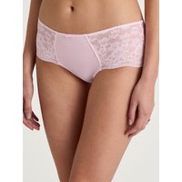 CALIDA Modal Sense Panty, low cutfür Damen, S, Rosa, In romantischer, feiner Blütenspitze und Leichtigkeit durch den Tag
