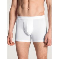 CALIDA Cotton Code Boxer Brief, Komfortbund mit Eingrifffür Herren, S, Weiß, Dein tägliches Codewort heißt: Komfort
