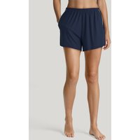CALIDA Favourites Xtra Kurze Pyjamahosefür Damen, M, Blau, Mit Mix & Match zum persönlichen Sommeroutfit