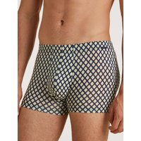 CALIDA Grafic Cotton Boxer Brieffür Herren, XXL, Blau, Mit maskulinen Akzenten