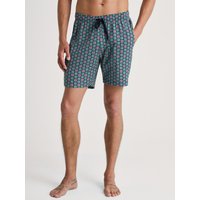 CALIDA RMX Sleep Holiday Bermudasfür Herren, L, Türkis, Mit Mix & Match zum persönlichem Wohlfühloutfit