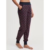 CALIDA Favourites Holidays Pyjamahose mit Bündchen und Seitentaschenfür Damen, XXS, Blau,Rot,