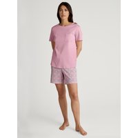 CALIDA Sweet Dreams Kurz-Pyjamafür Damen, M, Rosa, 100% Baumwolle, die zum Träumen einlädt