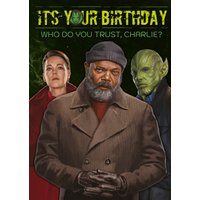 Marvel Secret Invasion It's Your Birthday Card
