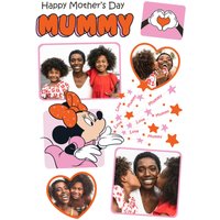 Disney Minnie Mouse Happy Mothers Day Mummy Photo Upload Card