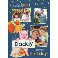 Moonpig Exclusive To The Best Daddy Photo Upload Birthday Card