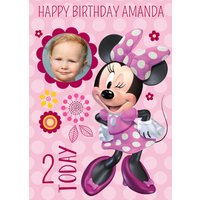 Disney Minnie Mouse Birthday Card