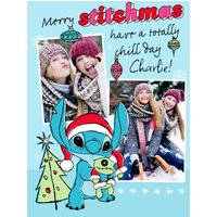 Disney Lilo And Stitch Merry Stitchmas Card