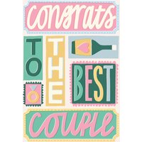 Moonpig Congrats To The Best Couple Card