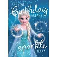 Disney Frozen Birthday Card