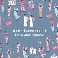 Moonpig Cute Mrs And Mrs To The Happy Couple Wedding Card