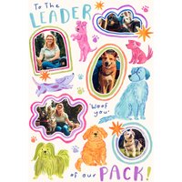Moonpig To The Leader Of Our Pack Photo Upload Card