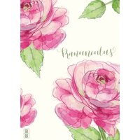 Moonpig Pretty Pink Buttercup Flowers Personalised Card