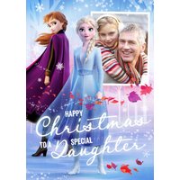 Disney Frozen 2 Daughter Photo Upload Christmas Card