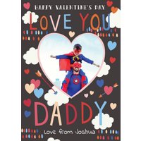 Moonpig I Love You Daddy Personalised Photo Upload Card