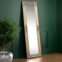 View Palais leaner mirror - rectangular - gold View Palais leaner mirror - rectangular - gold