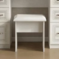 View Dorset dressing stool - padded - white View Dorset dressing stool - padded - white