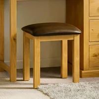 View Churchill dressing stool - waxed pine View Churchill dressing stool - waxed pine