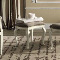Click to view product details and reviews for Nostalgia Dressing Stool Padded Leather Bianco Antico. Click to view product details and reviews for Nostalgia Dressing Stool Padded Leather Bianco Antico.