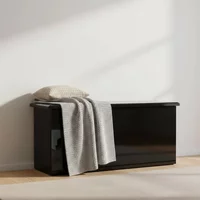 Click to view product details and reviews for Knightsbridge Blanket Box Black Gloss. Click to view product details and reviews for Knightsbridge Blanket Box Black Gloss.