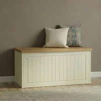 Click to view product details and reviews for Warwick Blanket Box Cream And Oak. Click to view product details and reviews for Warwick Blanket Box Cream And Oak.