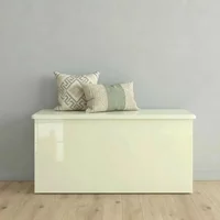 Click to view product details and reviews for Knightsbridge Blanket Box Cream Gloss. Click to view product details and reviews for Knightsbridge Blanket Box Cream Gloss.