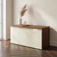 Click to view product details and reviews for Knightsbridge Blanket Box Cream Gloss And Walnut. Click to view product details and reviews for Knightsbridge Blanket Box Cream Gloss And Walnut.