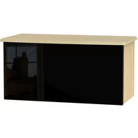 Click to view product details and reviews for Knightsbridge Blanket Box Black Gloss And Light Oak. Click to view product details and reviews for Knightsbridge Blanket Box Black Gloss And Light Oak.