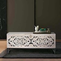 Click to view product details and reviews for Quintana Storage Trunk Washed Carved Mango Wood Large. Click to view product details and reviews for Quintana Storage Trunk Washed Carved Mango Wood Large.