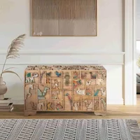 View Safari storage trunk - mango wood View Safari storage trunk - mango wood