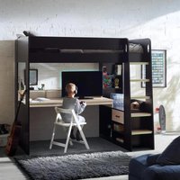 View Blaze gaming highsleeper bed - black View Blaze gaming highsleeper bed - black