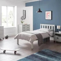 Click to view product details and reviews for Luna Slatted Bed Grey Sizes Available. Click to view product details and reviews for Luna Slatted Bed Grey Sizes Available.