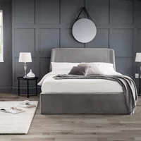 Click to view product details and reviews for Frida Ottoman Storage Bed Grey Fabric Sizes Available. Click to view product details and reviews for Frida Ottoman Storage Bed Grey Fabric Sizes Available.