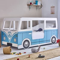 Click to view product details and reviews for Campervan Novelty Bunk Bed Light Blue. Click to view product details and reviews for Campervan Novelty Bunk Bed Light Blue.