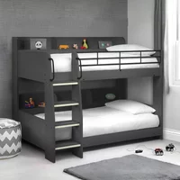 Click to view product details and reviews for Domino Bunk Bed Dark Grey. Click to view product details and reviews for Domino Bunk Bed Dark Grey.