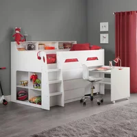 Click to view product details and reviews for Jupiter Midsleeper Bed White. Click to view product details and reviews for Jupiter Midsleeper Bed White.