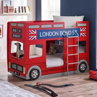 Click to view product details and reviews for London Novelty Bunk Bed Bus Red Gloss. Click to view product details and reviews for London Novelty Bunk Bed Bus Red Gloss.