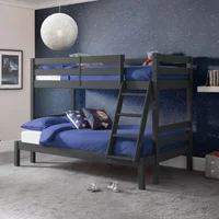 Click to view product details and reviews for Merlin Triple Sleeper Bunk Bed Dark Grey. Click to view product details and reviews for Merlin Triple Sleeper Bunk Bed Dark Grey.
