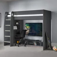 View Nebula gaming bed - dark grey View Nebula gaming bed - dark grey