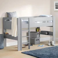 Click to view product details and reviews for Pluto Midsleeper Bed Grey. Click to view product details and reviews for Pluto Midsleeper Bed Grey.