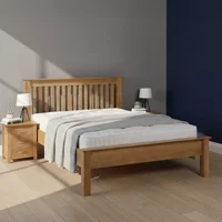 Click to view product details and reviews for Nimbus Bed Slatted Oak Sizes Available. Click to view product details and reviews for Nimbus Bed Slatted Oak Sizes Available.
