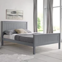 Click to view product details and reviews for Travis Grey Wooden Bed High Footend Sizes Available. Click to view product details and reviews for Travis Grey Wooden Bed High Footend Sizes Available.
