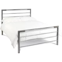 Click to view product details and reviews for Urban Shiny Nickel Black Nickel Metal Bedstead 3ft Single. Click to view product details and reviews for Urban Shiny Nickel Black Nickel Metal Bedstead 3ft Single.