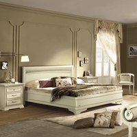View Torriani italian bed - 6ft queen size - tiziano - ivory View Torriani italian bed - 6ft queen size - tiziano - ivory
