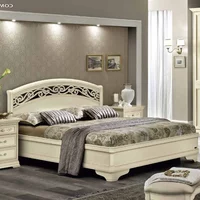 View Torriani italian bed - botticelli - 6ft queen size - ivory View Torriani italian bed - botticelli - 6ft queen size - ivory