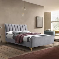 Click to view product details and reviews for Clover Bed Grey Velvet Fabric Sizes Available. Click to view product details and reviews for Clover Bed Grey Velvet Fabric Sizes Available.