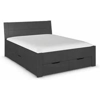 View Aditio bed - high gloss grey - 5ft king size View Aditio bed - high gloss grey - 5ft king size