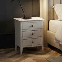 Click to view product details and reviews for Stowe Bedside Cabinet 3 Drawer Grey. Click to view product details and reviews for Stowe Bedside Cabinet 3 Drawer Grey.